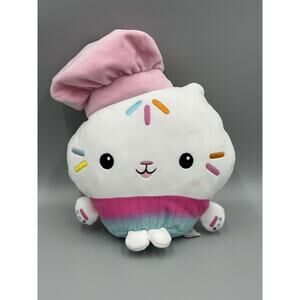 Gabby’s Dollhouse Plush Cat Cupcake In Chef Hat 10” DreamWorks Stuffed Animal
